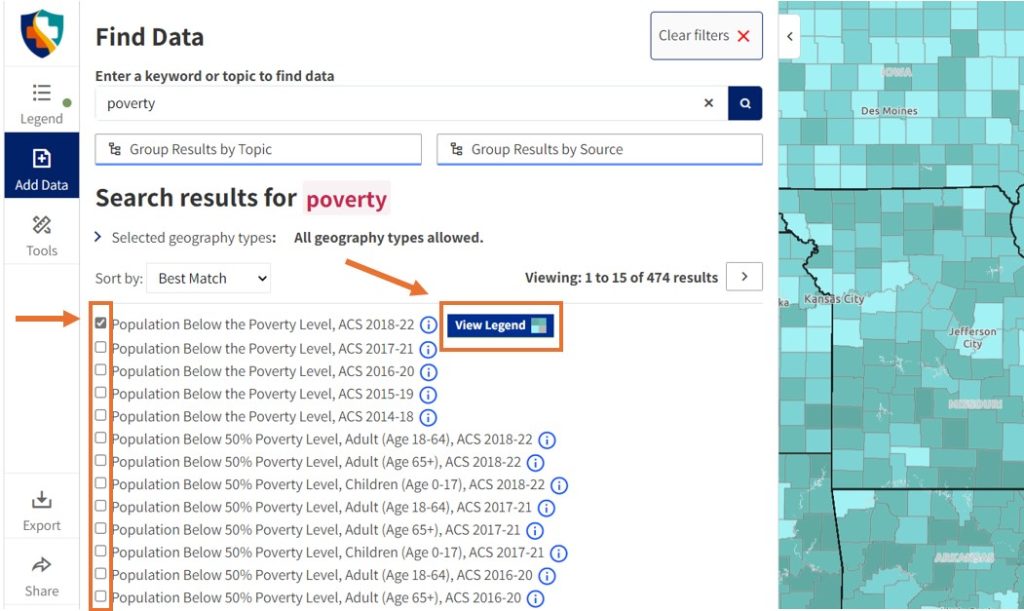 Map room support step 2 screenshot