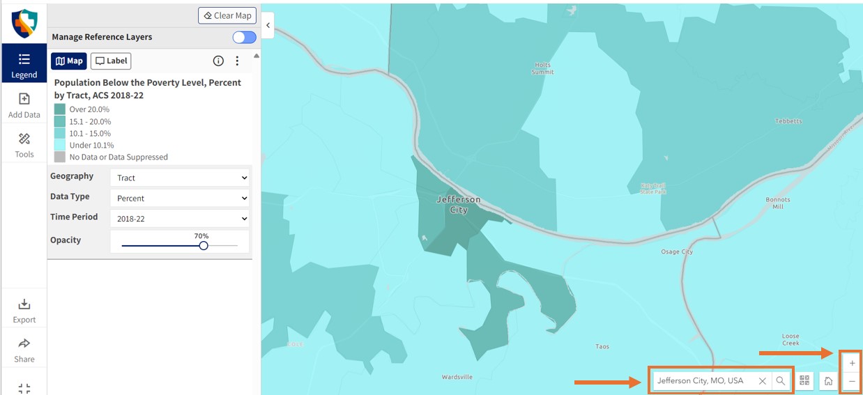 Map room support step 3 screenshot